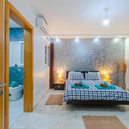 New 3 Bdr 2 Bth Terrace In Bugibba Apartman *